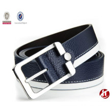 men's multiple color cow leather pin buckle belt for leisure